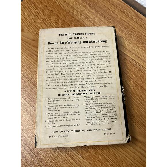 Dale Carnegie How to Win Friends & Influence People Hardcover 83rd Printing - Picture 3 of 10